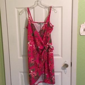 New cute mini dress pink size 10